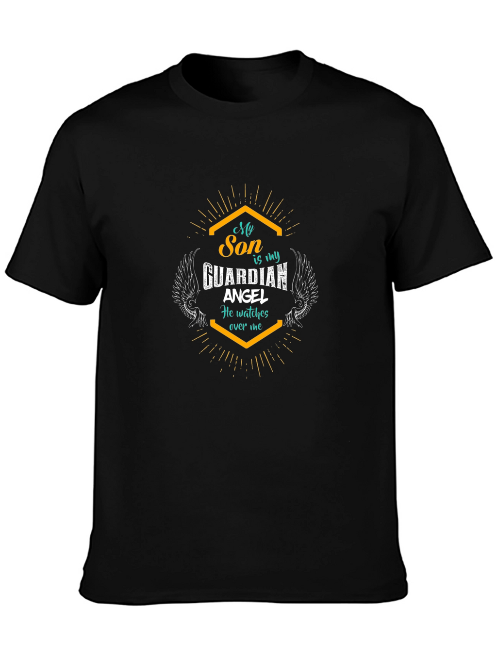 My Son is My Guardian Angel Graphic Tee