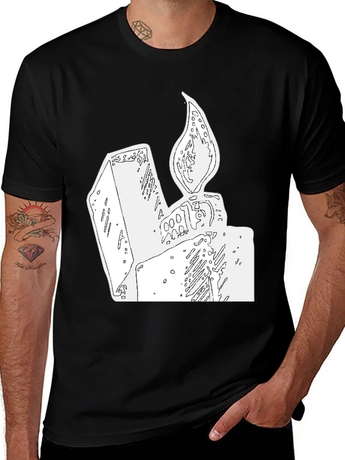 Graphic Tee: Lighter Design
