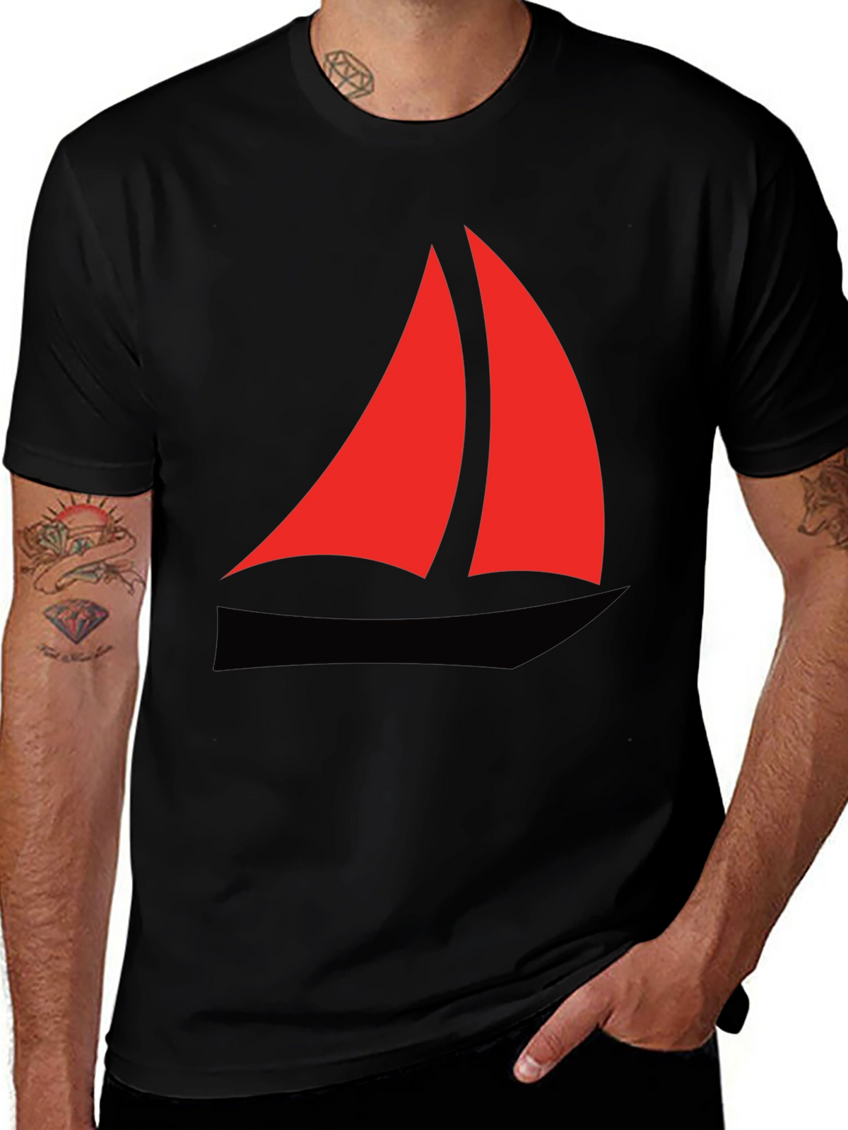 Sailing Graphic Tee - Classic Comfort