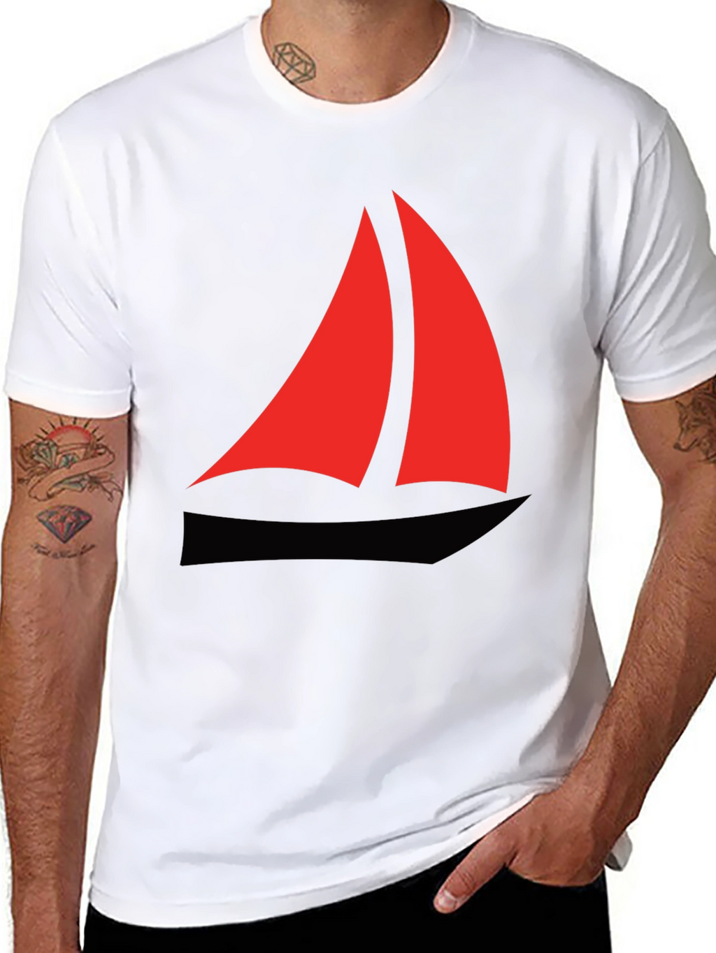 Sailing Graphic Tee - Classic Comfort