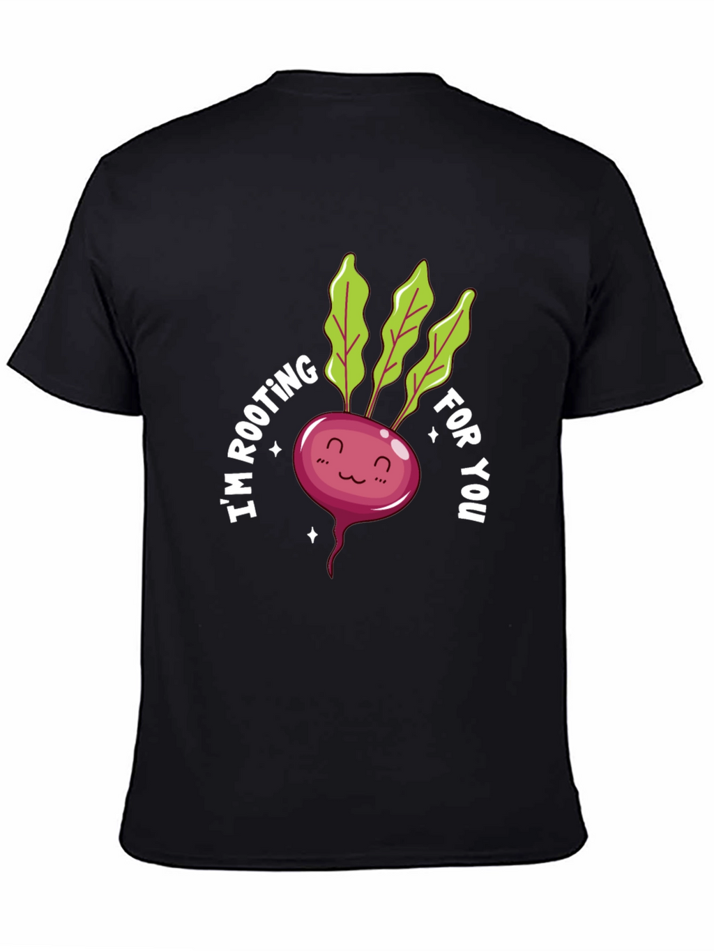 Cute Rooting For You Beet Graphic Tee