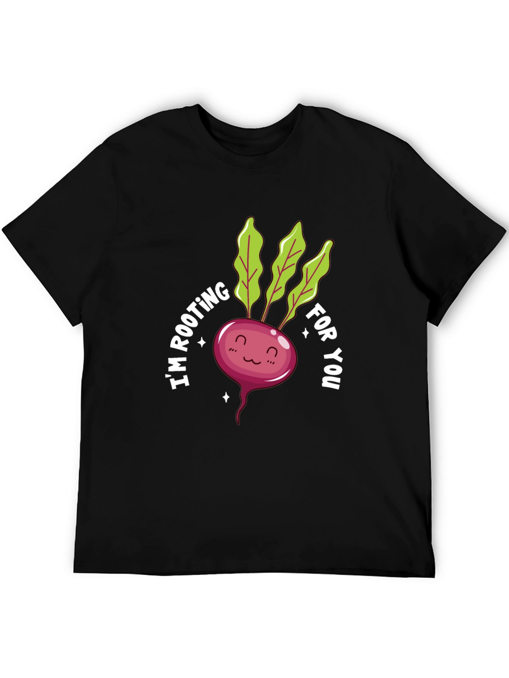 Cute Rooting For You Beet Graphic Tee