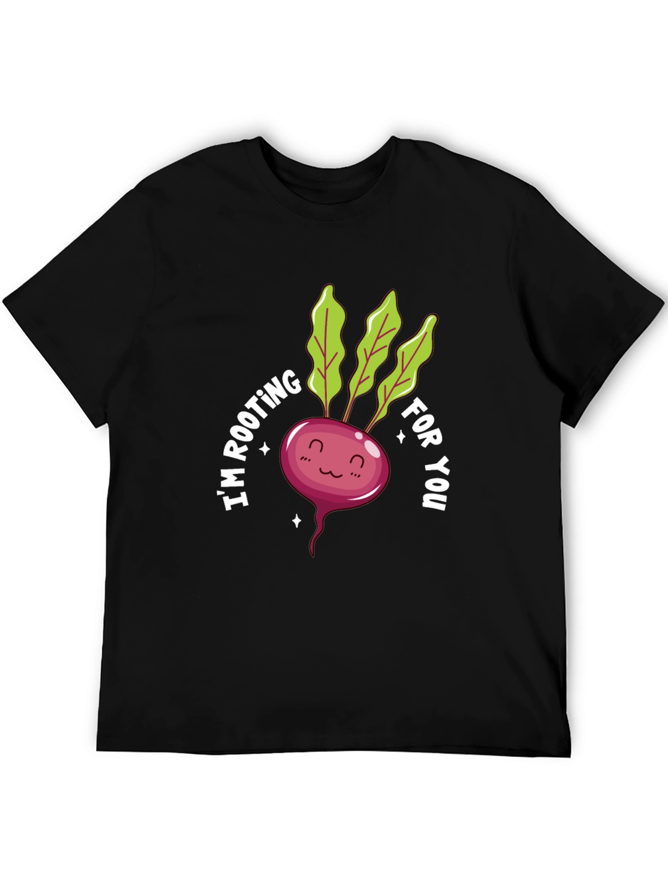 Cute Rooting For You Beet Graphic Tee