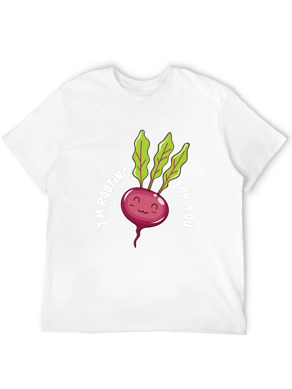 Cute Rooting For You Beet Graphic Tee