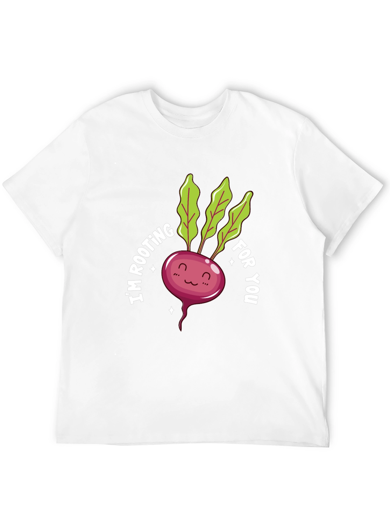 Cute Rooting For You Beet Graphic Tee