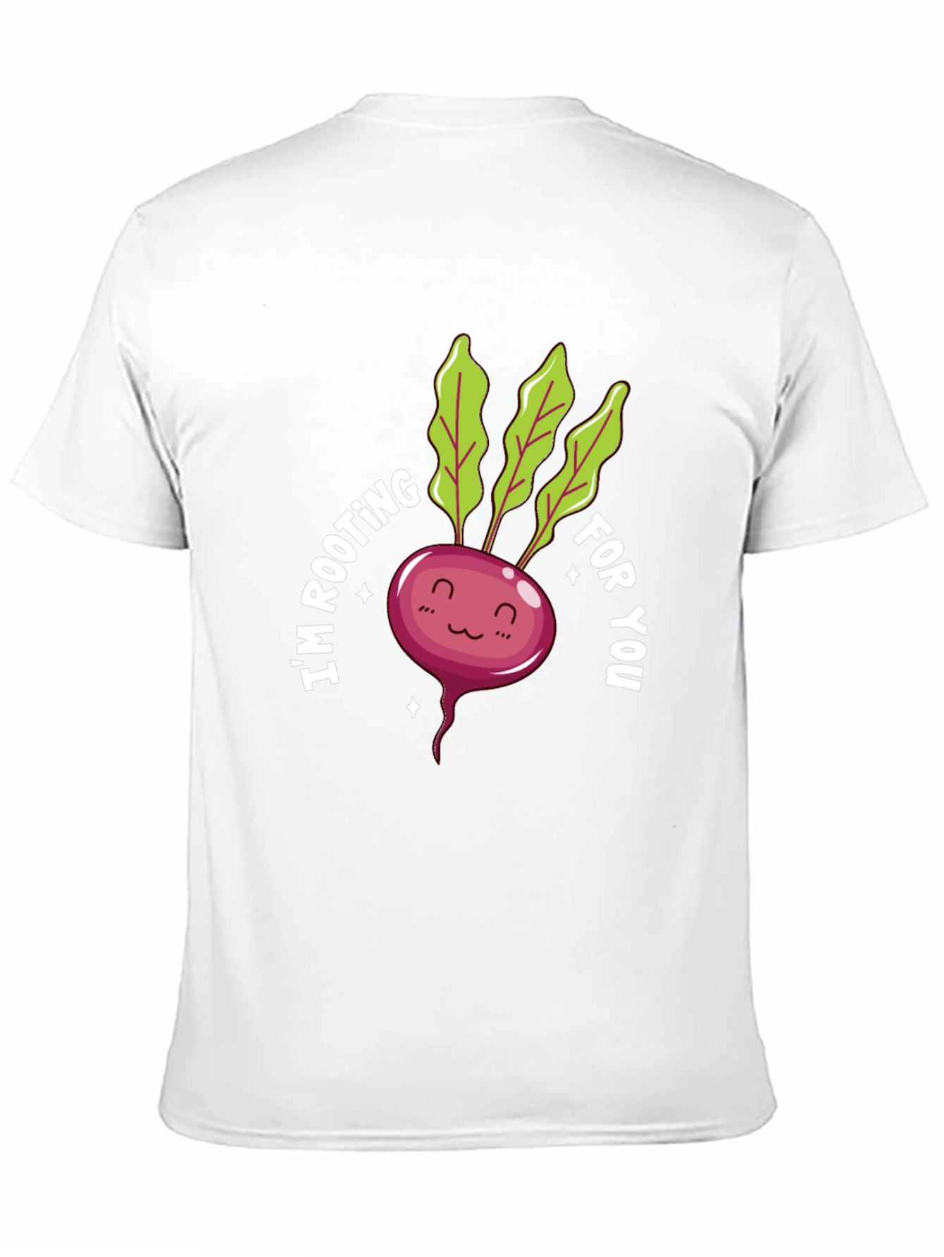 Cute Rooting For You Beet Graphic Tee