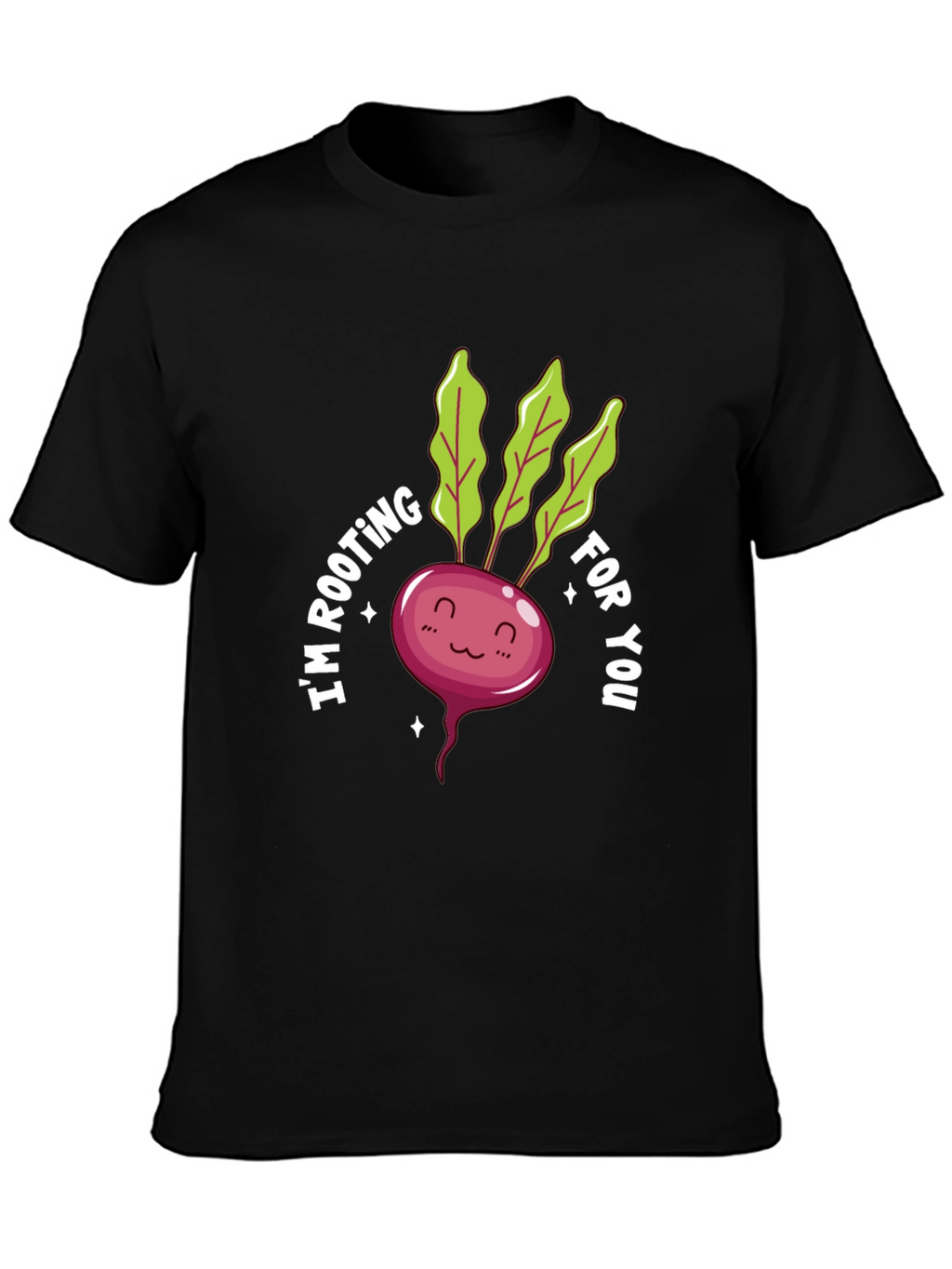 Cute Rooting For You Beet Graphic Tee