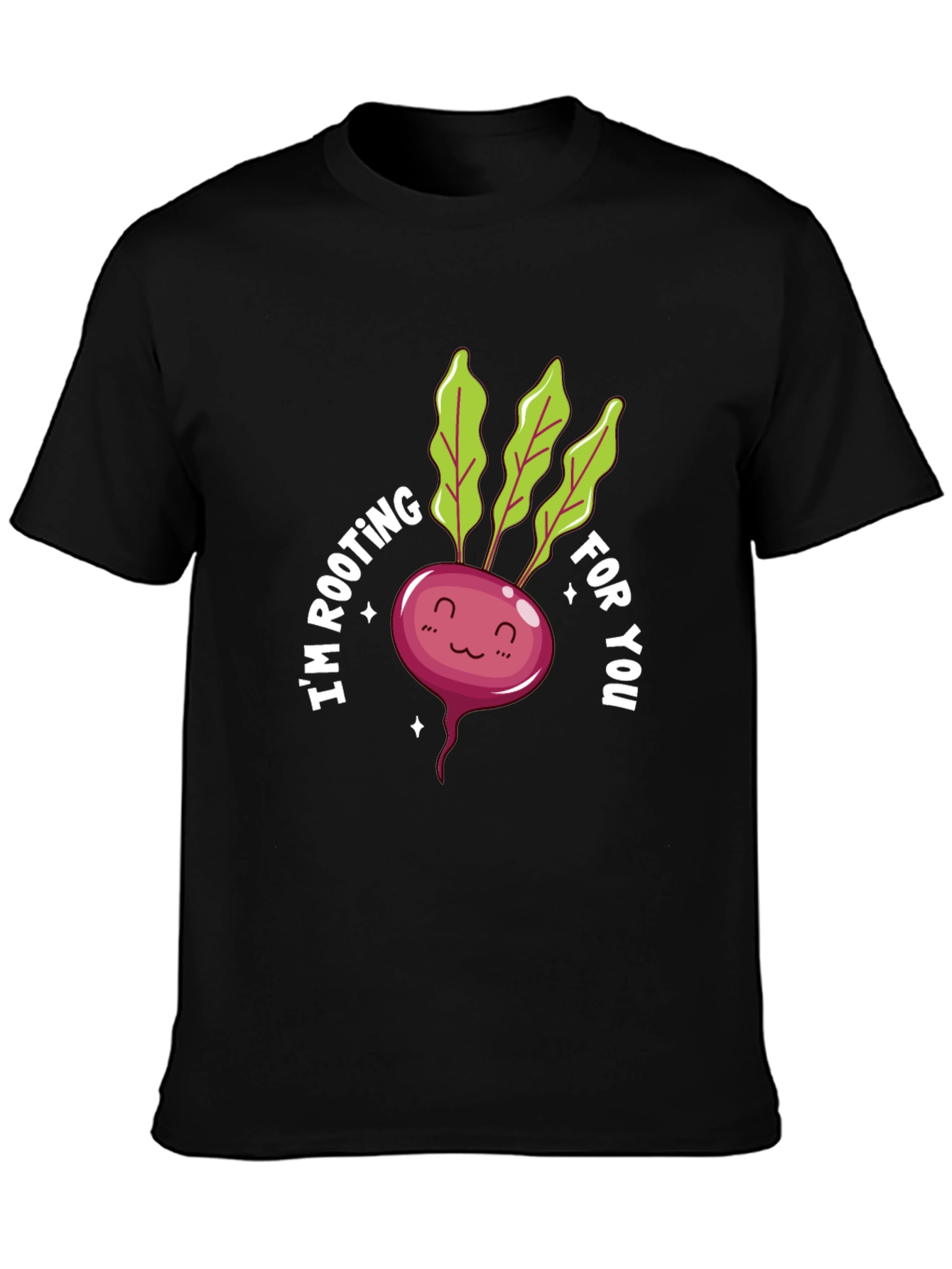 Cute Rooting For You Beet Graphic Tee