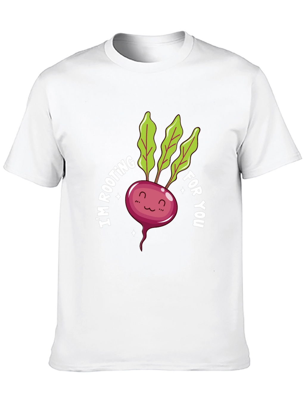 Cute Rooting For You Beet Graphic Tee