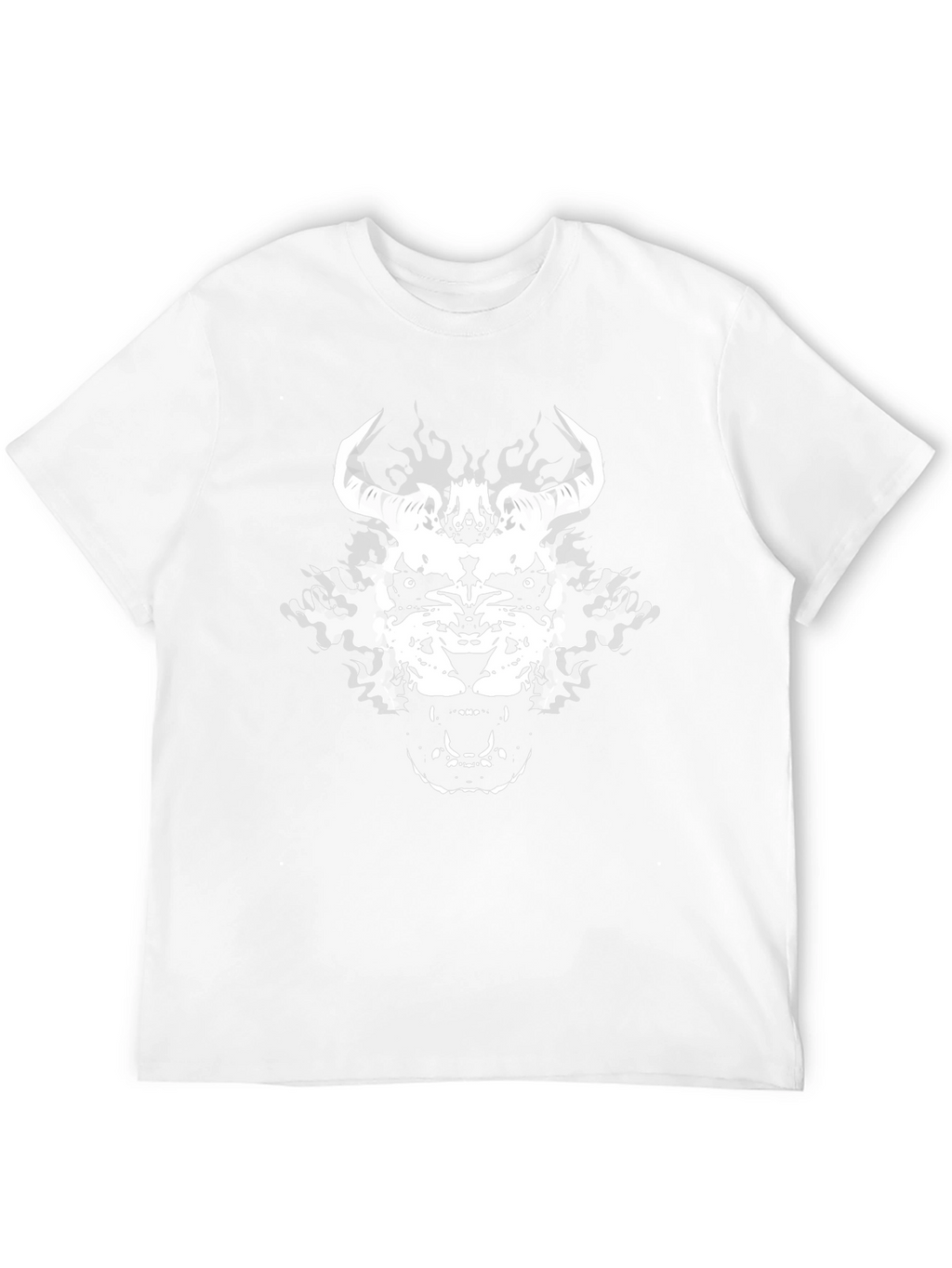 Infernal Beast Graphic Tee - Black Cotton Blend