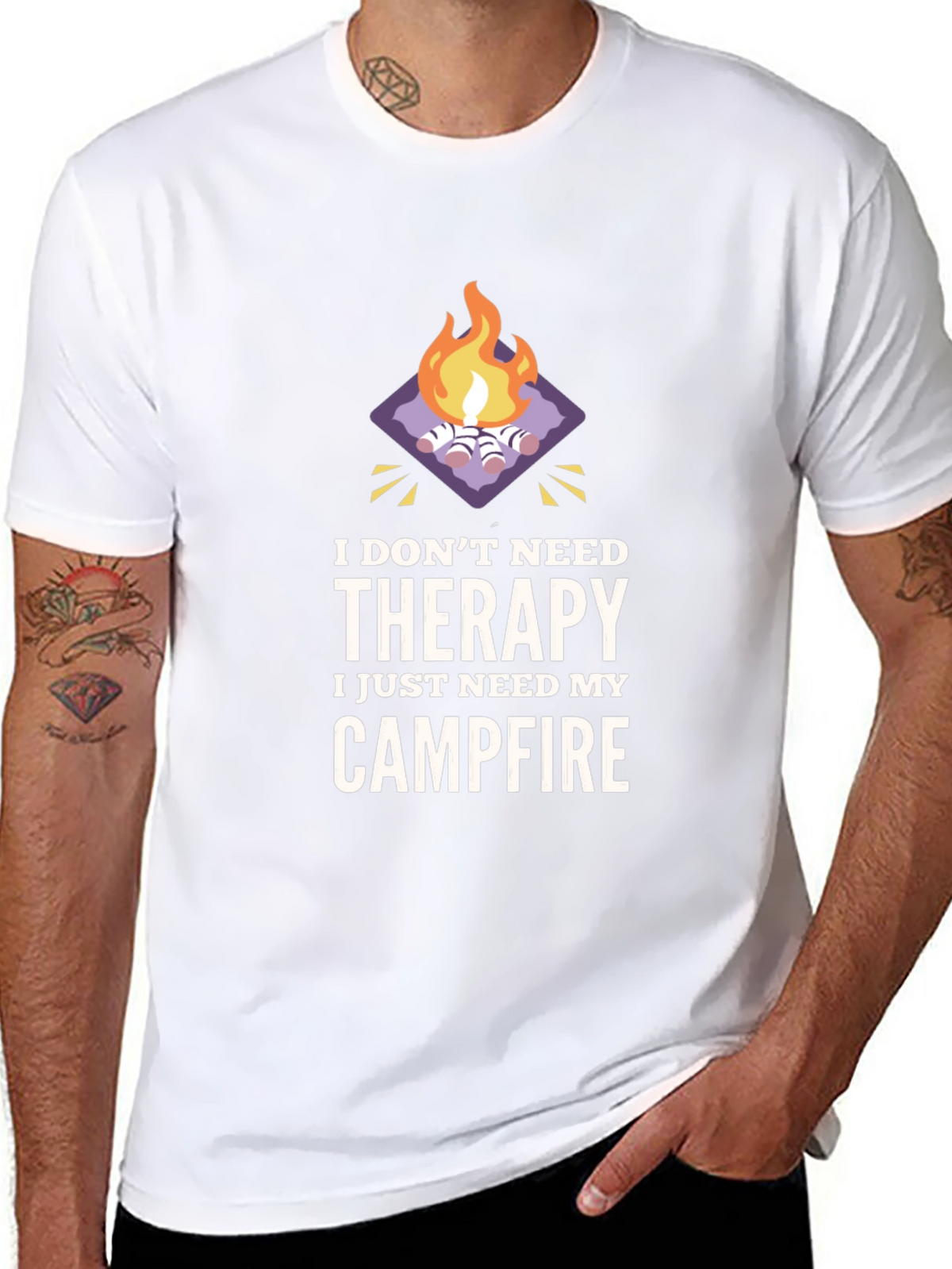 Campfire Therapy Graphic Tee