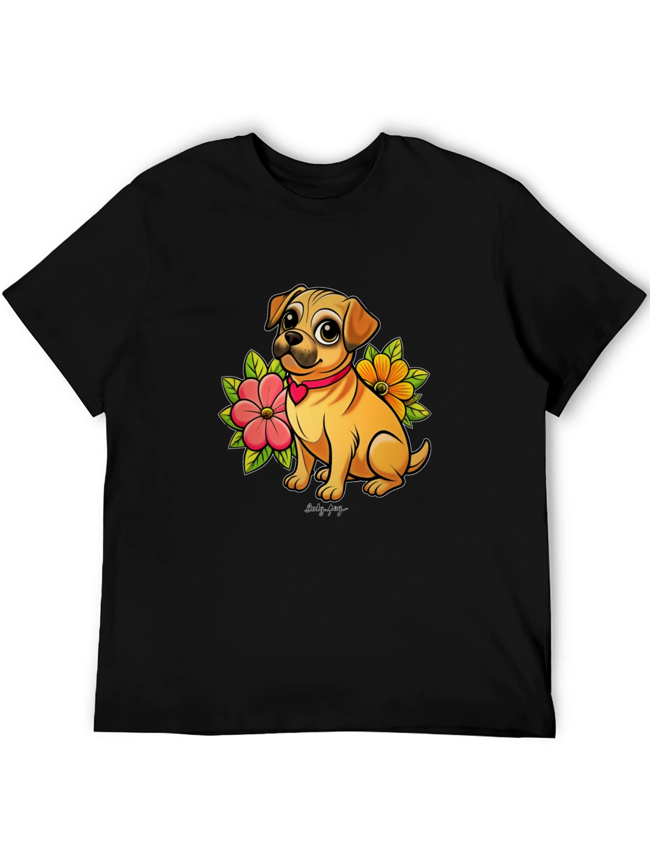 Cute Dog Cartoon T-Shirt