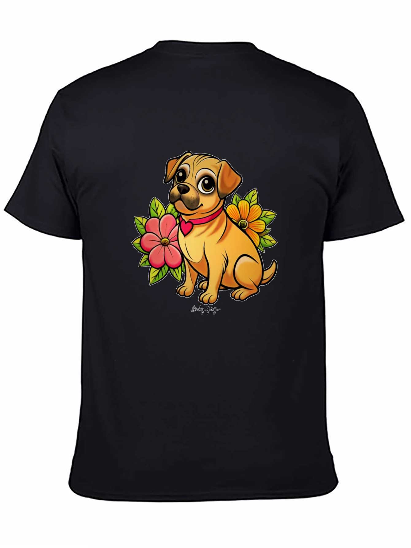 Cute Dog Cartoon T-Shirt