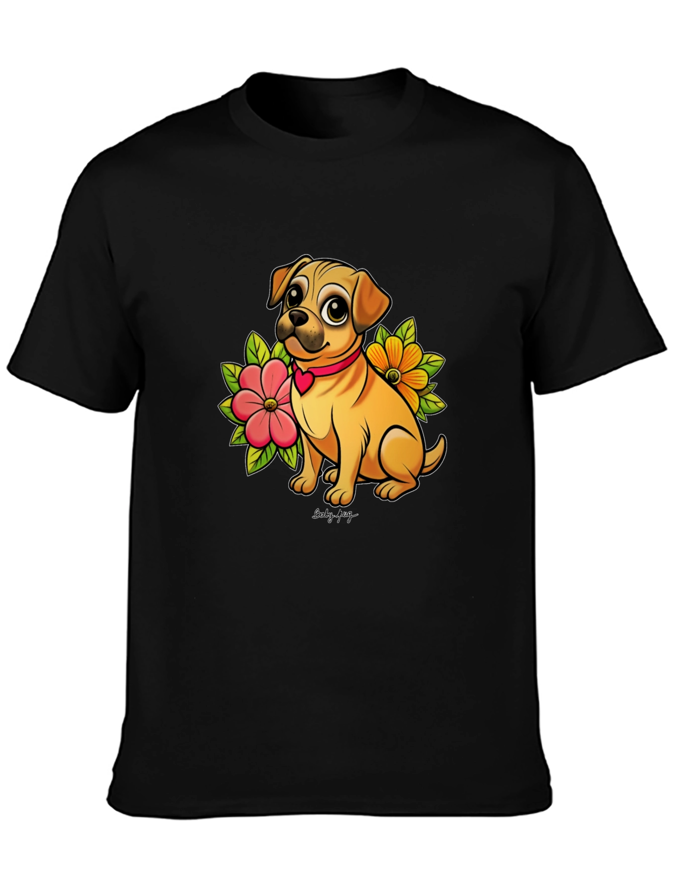 Cute Dog Cartoon T-Shirt