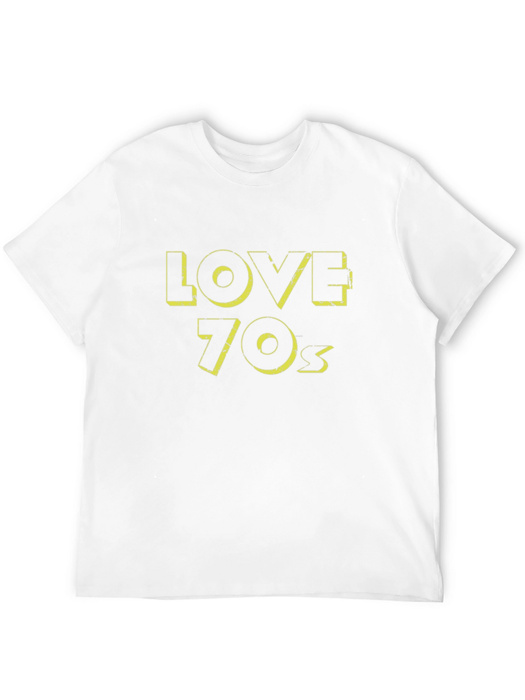 Retro Love 70s Black Graphic Tee