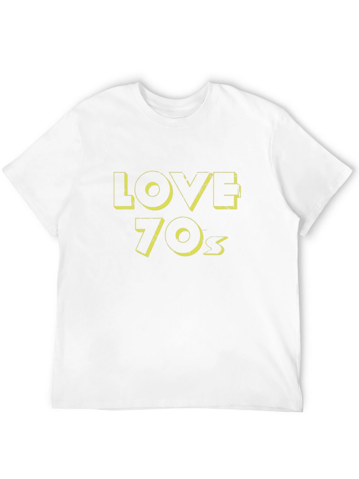 Retro Love 70s Black Graphic Tee