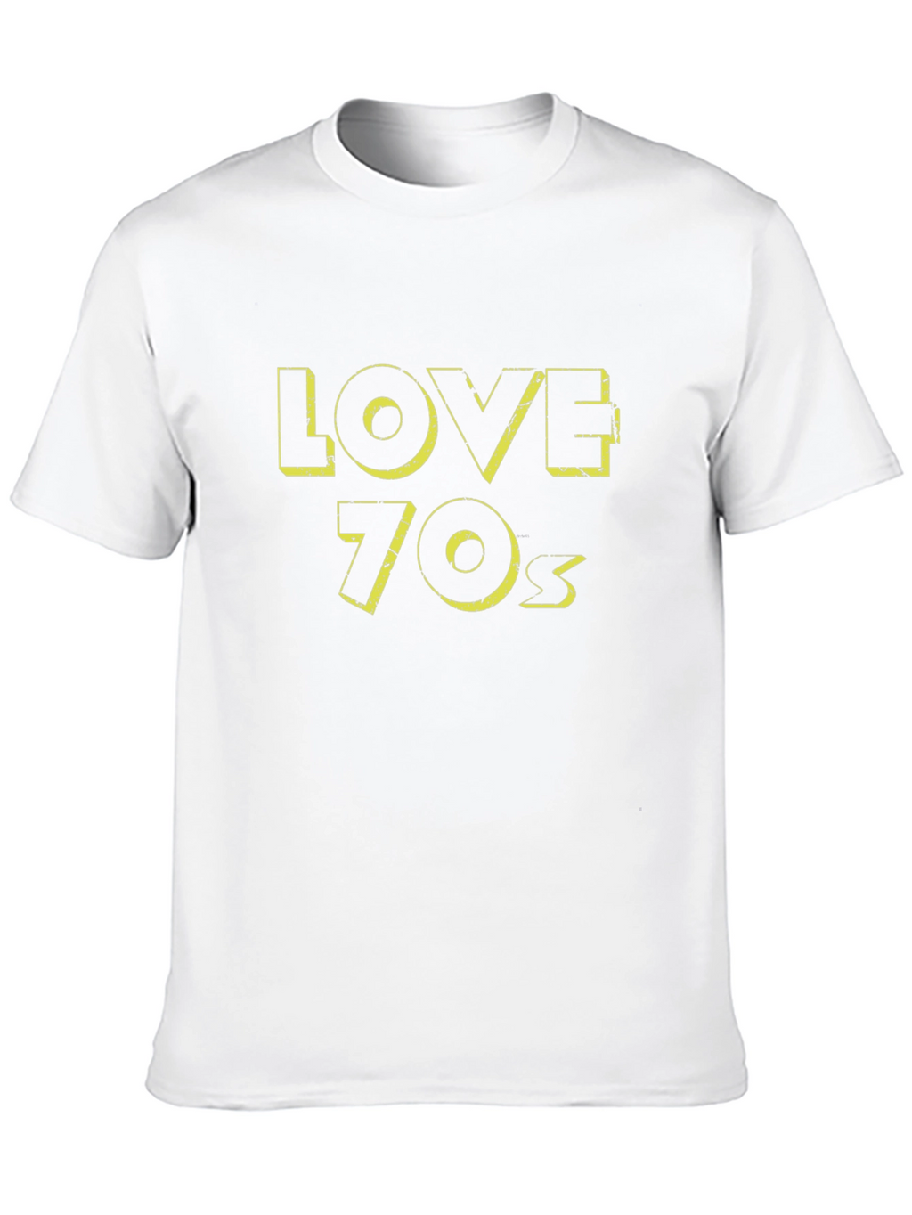 Retro Love 70s Black Graphic Tee