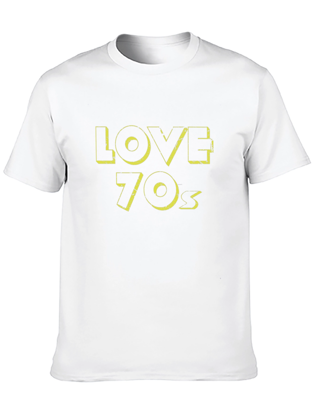 Retro Love 70s Black Graphic Tee