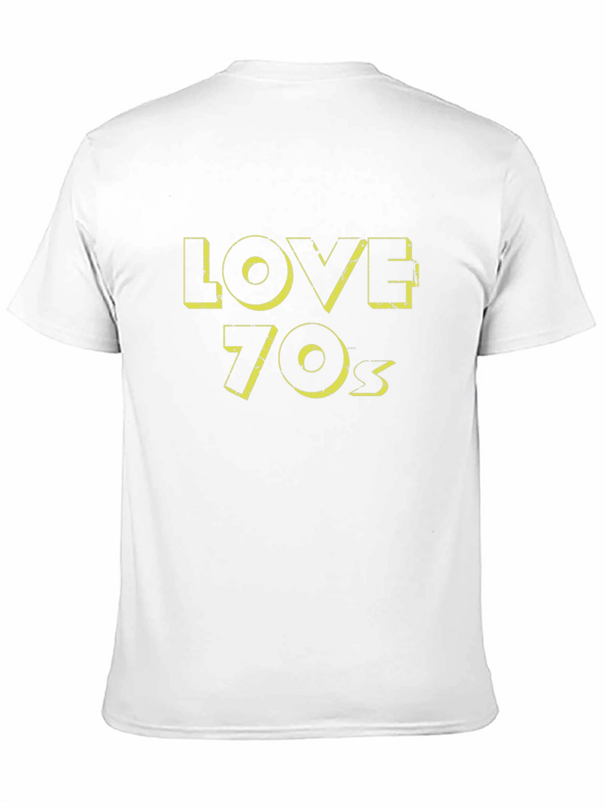 Retro Love 70s Black Graphic Tee