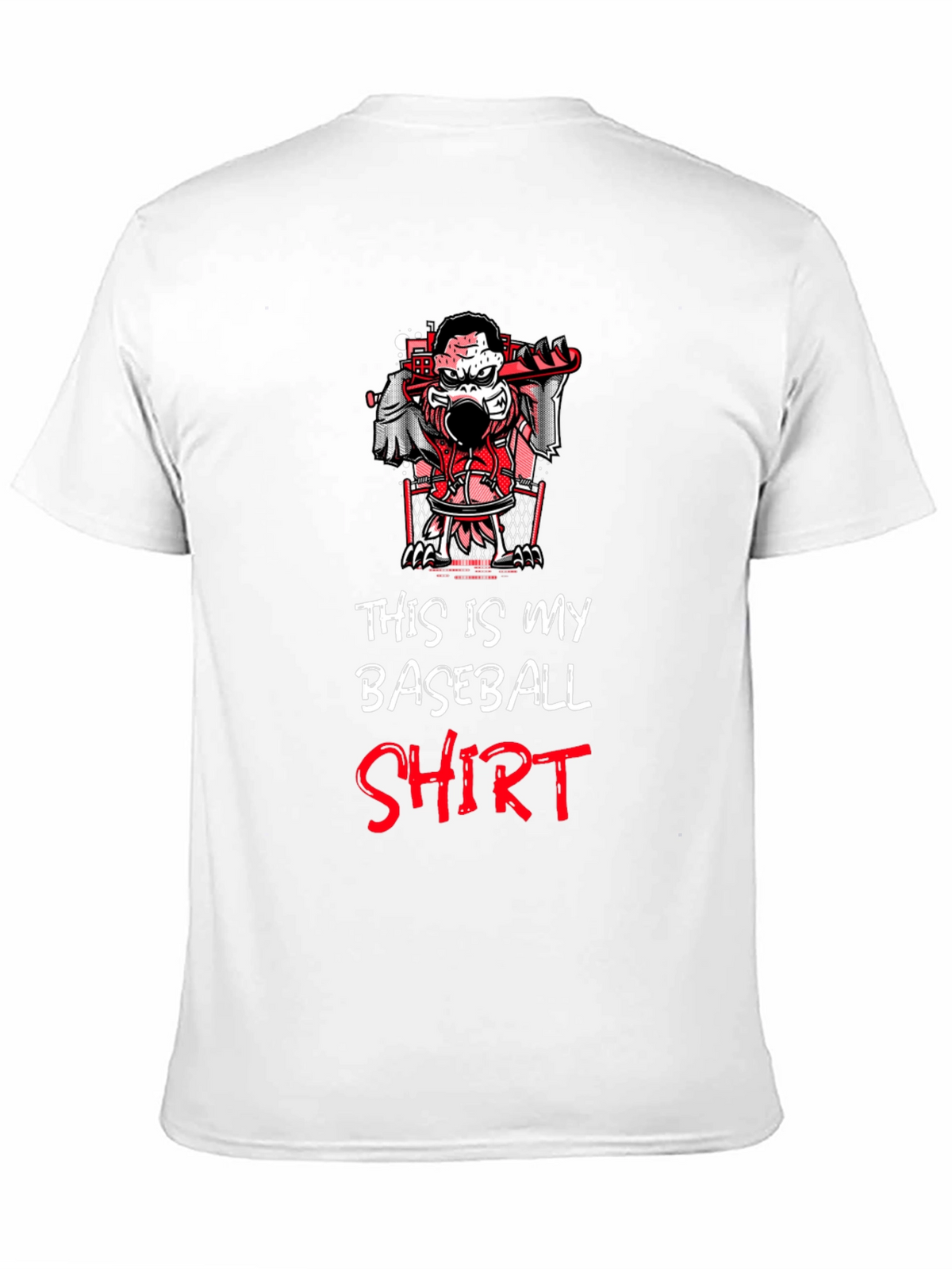 Funny Baseball T-Shirt - This is my Baseball Shirt