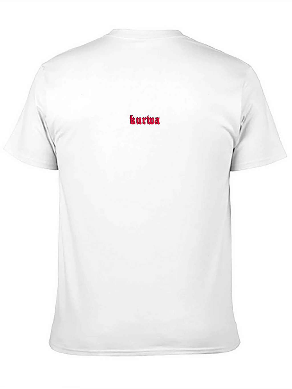 Kurwa Embroidered Black T-Shirt