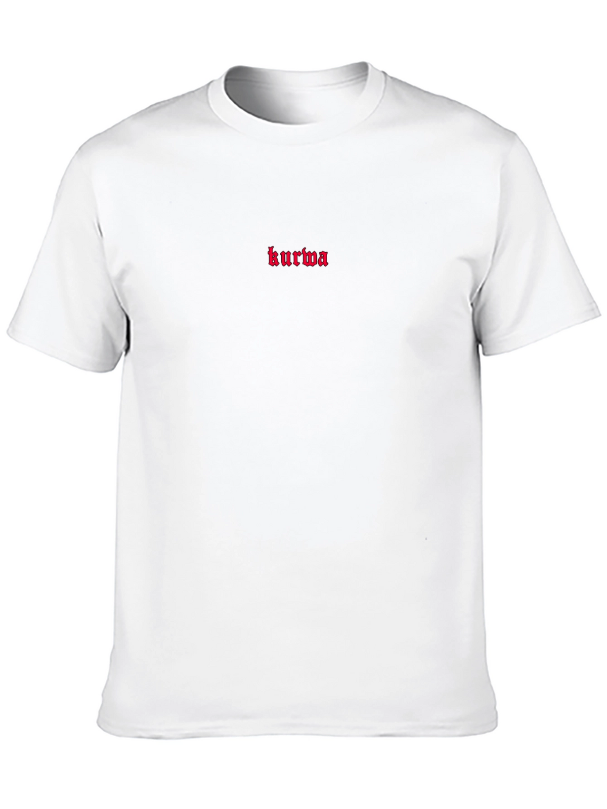 Kurwa Embroidered Black T-Shirt