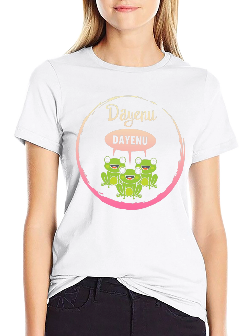 Dayenu Frogs Graphic Tee