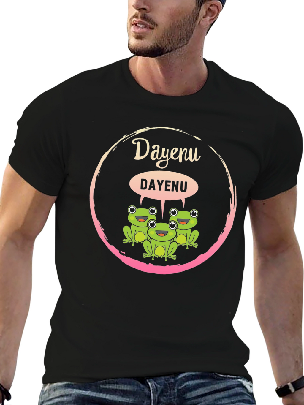 Dayenu Frogs Graphic Tee