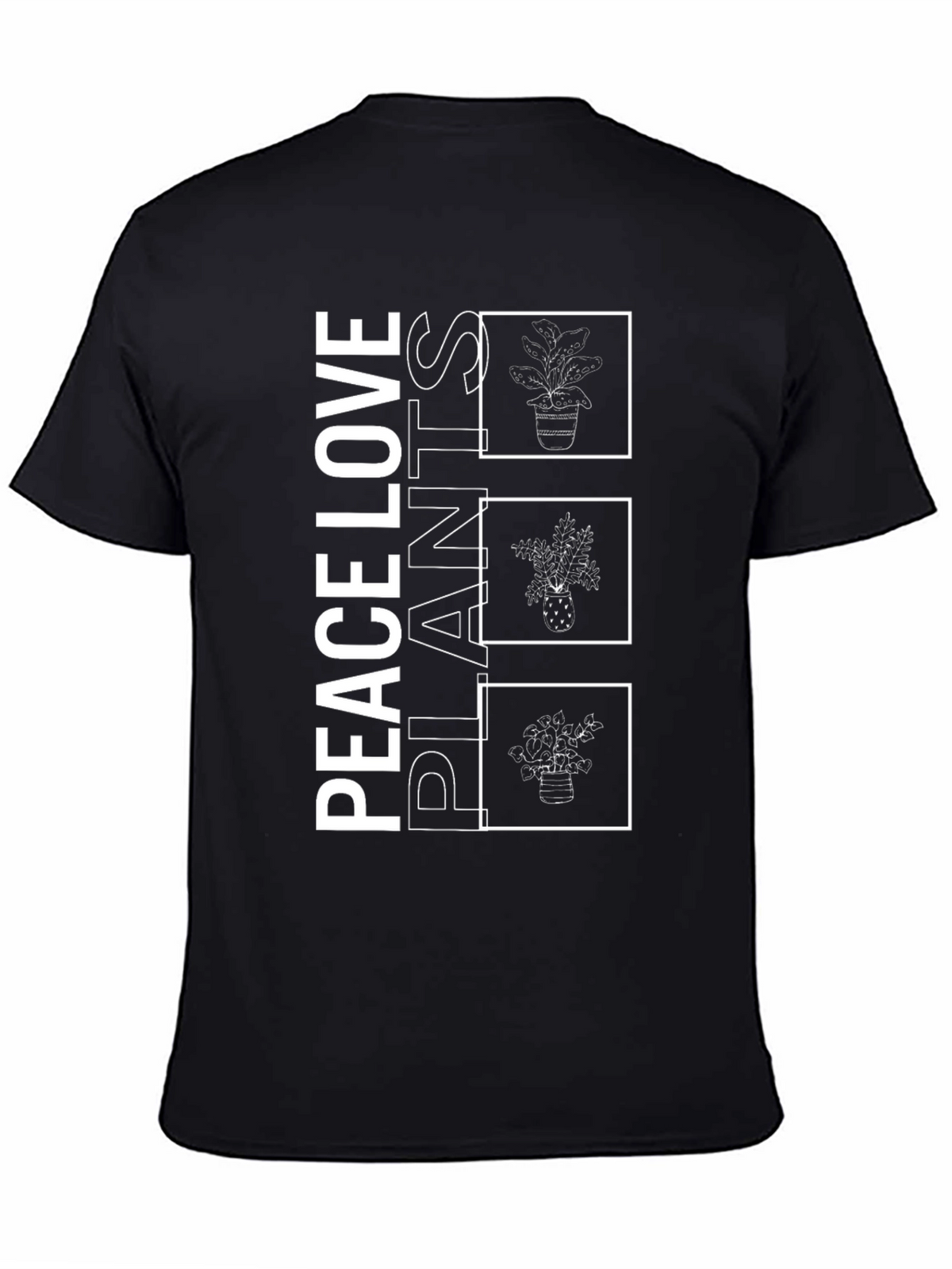Peace Love Plants Graphic Tee