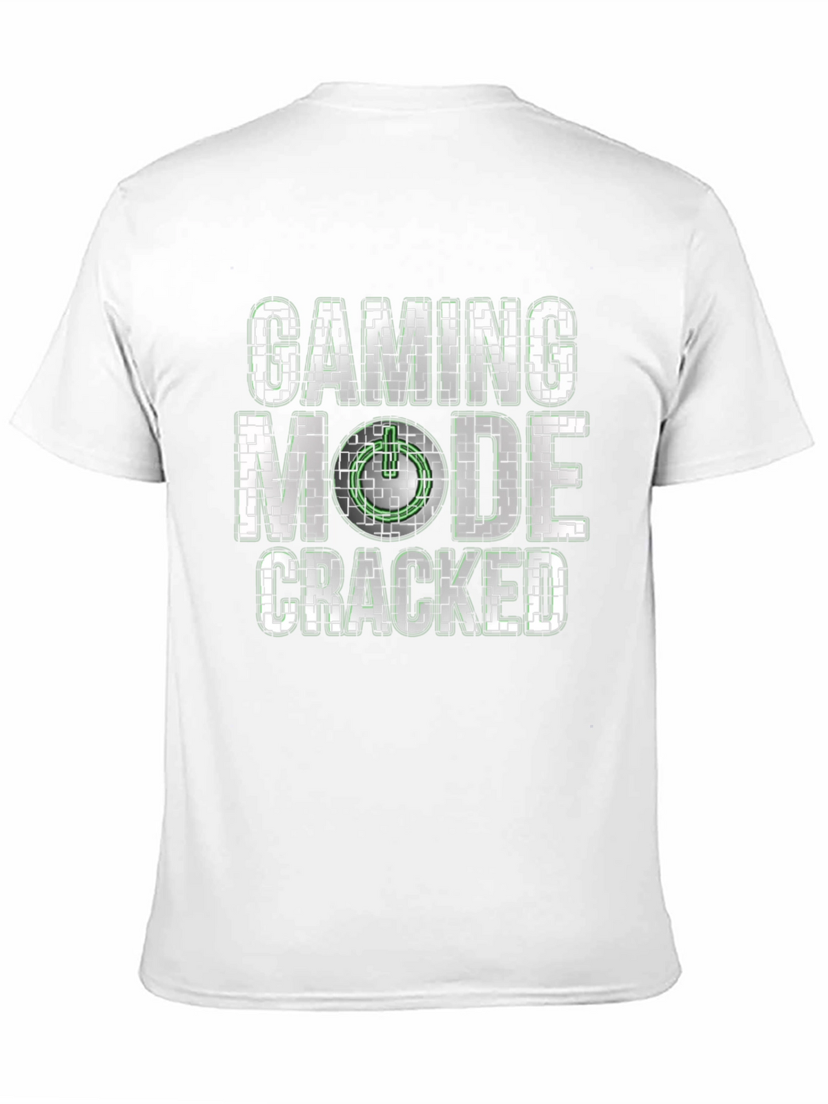 Gaming Mode Cracked T-Shirt - Gamer Apparel