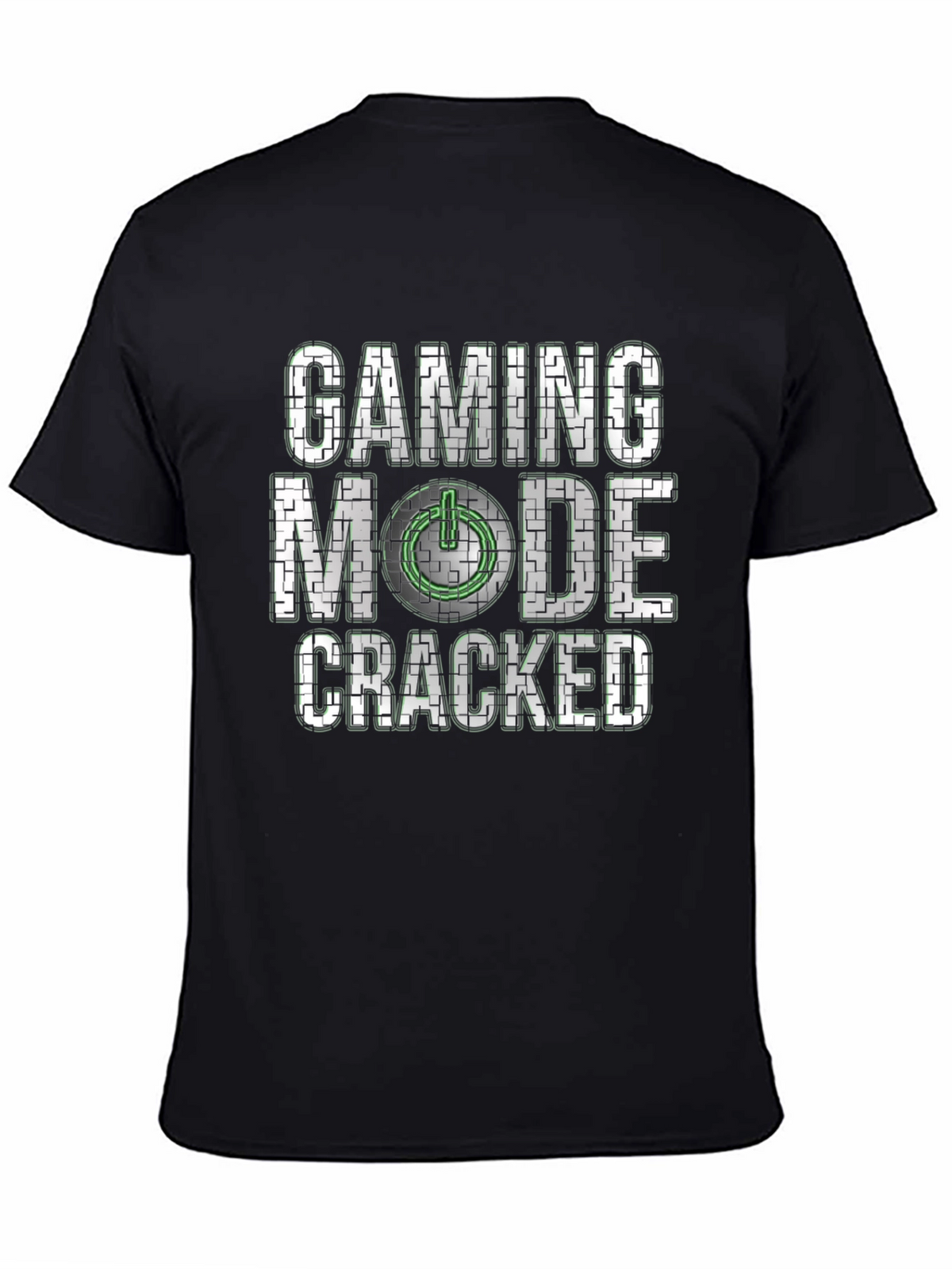 Gaming Mode Cracked T-Shirt - Gamer Apparel
