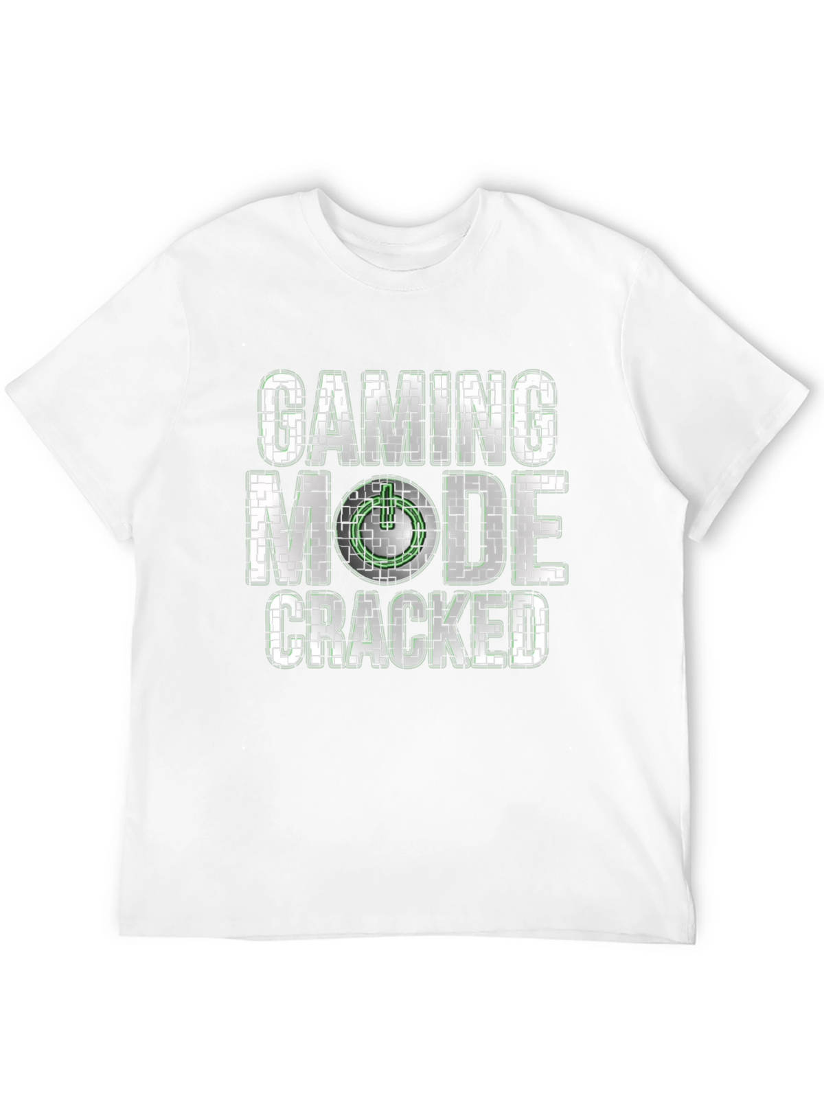 Gaming Mode Cracked T-Shirt - Gamer Apparel