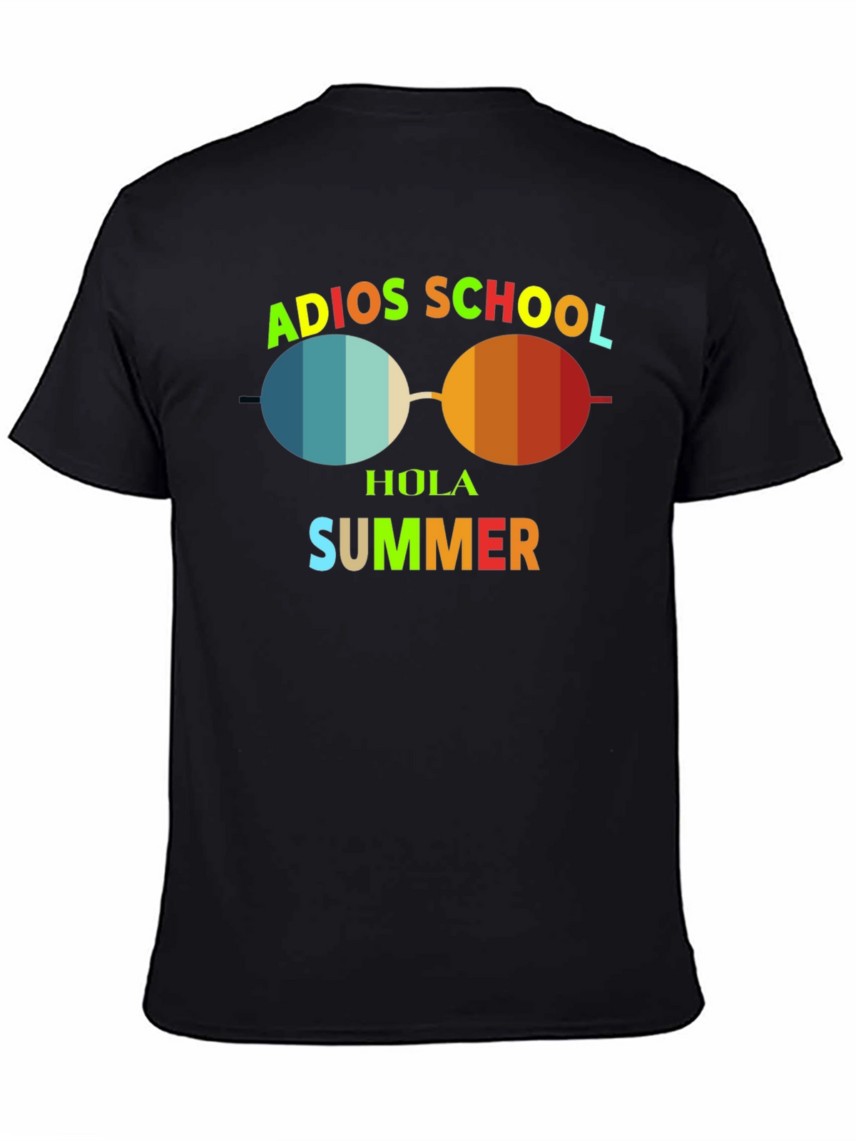 Adios School Hola Summer Graphic T-Shirt