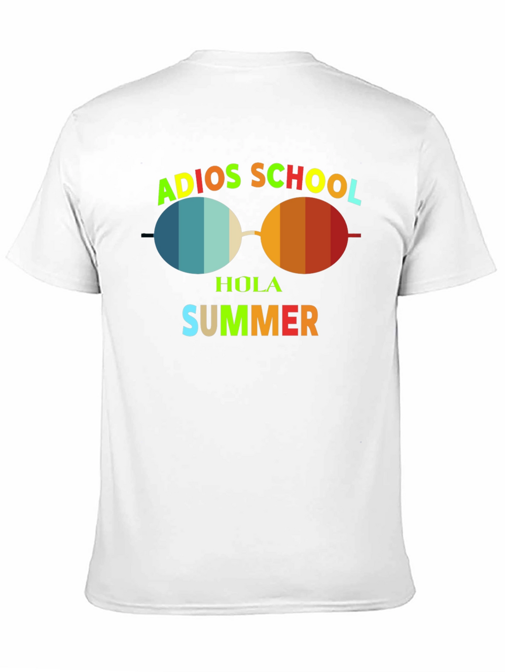 Adios School Hola Summer Graphic T-Shirt