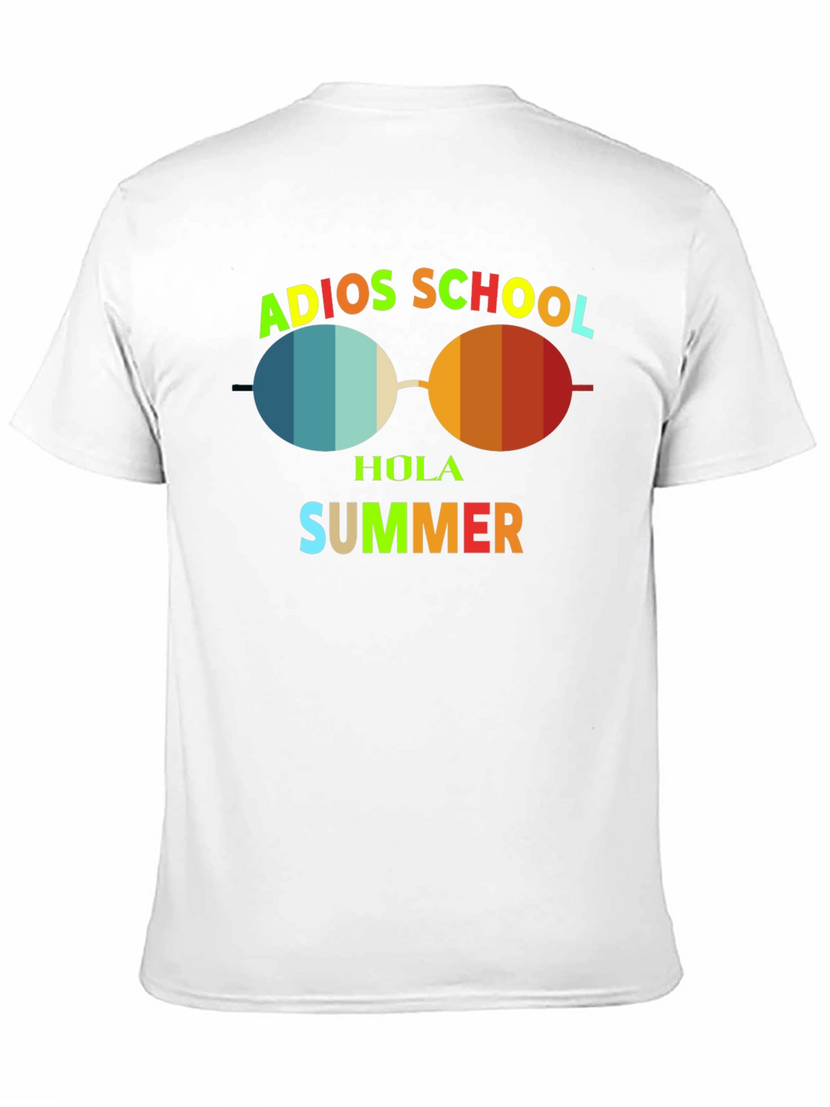 Adios School Hola Summer Graphic T-Shirt
