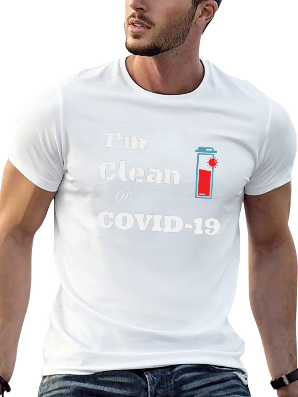 Clean of COVID-19 Graphic Tee