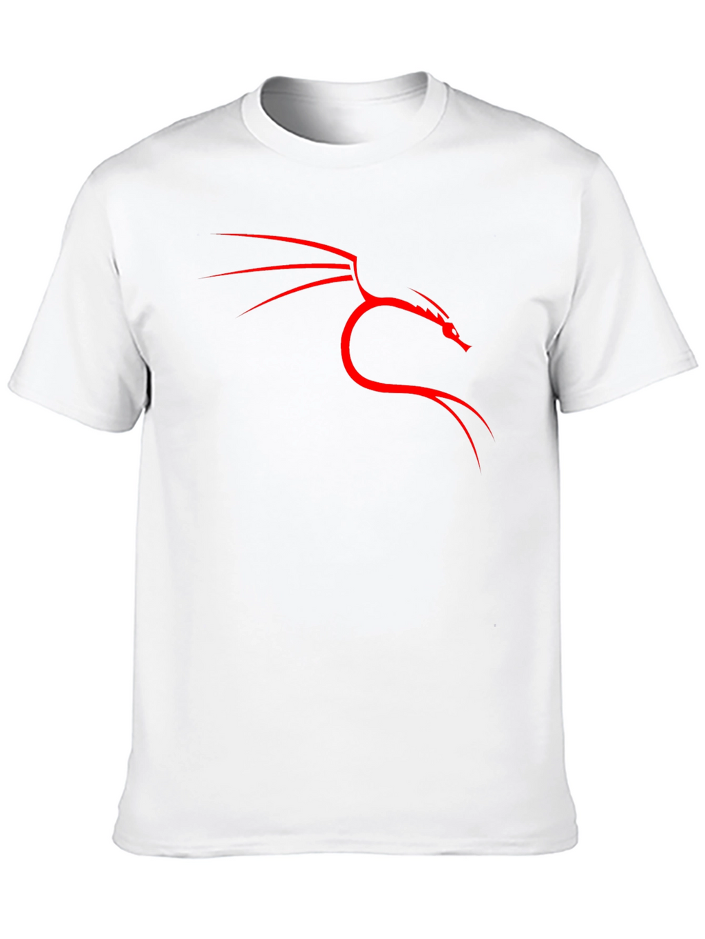 Kali Linux Dragon Logo Black T-Shirt