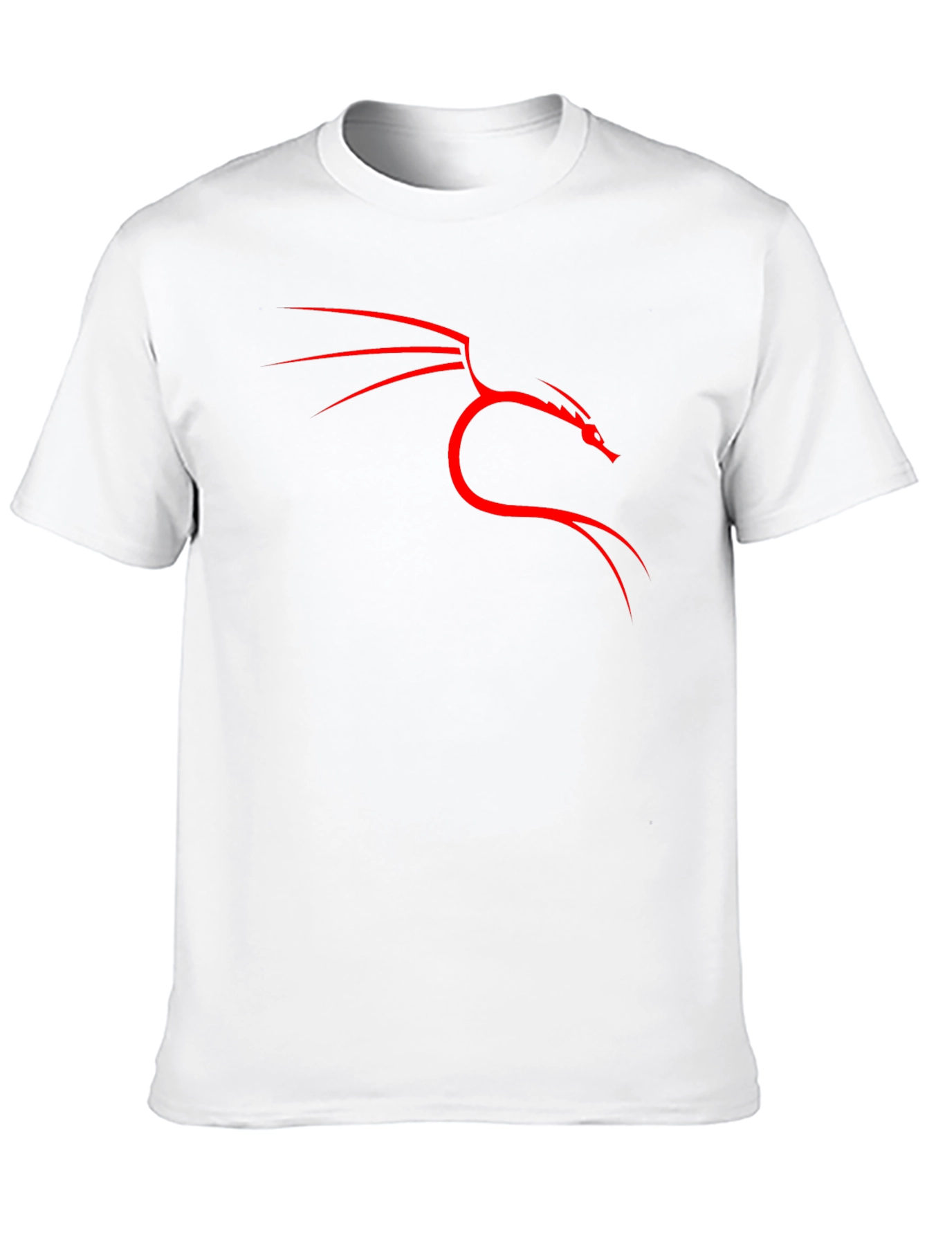 Kali Linux Dragon Logo Black T-Shirt