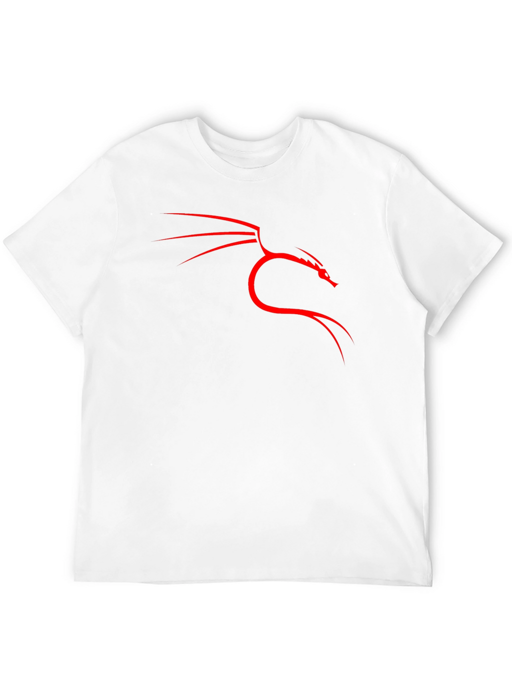 Kali Linux Dragon Logo Black T-Shirt