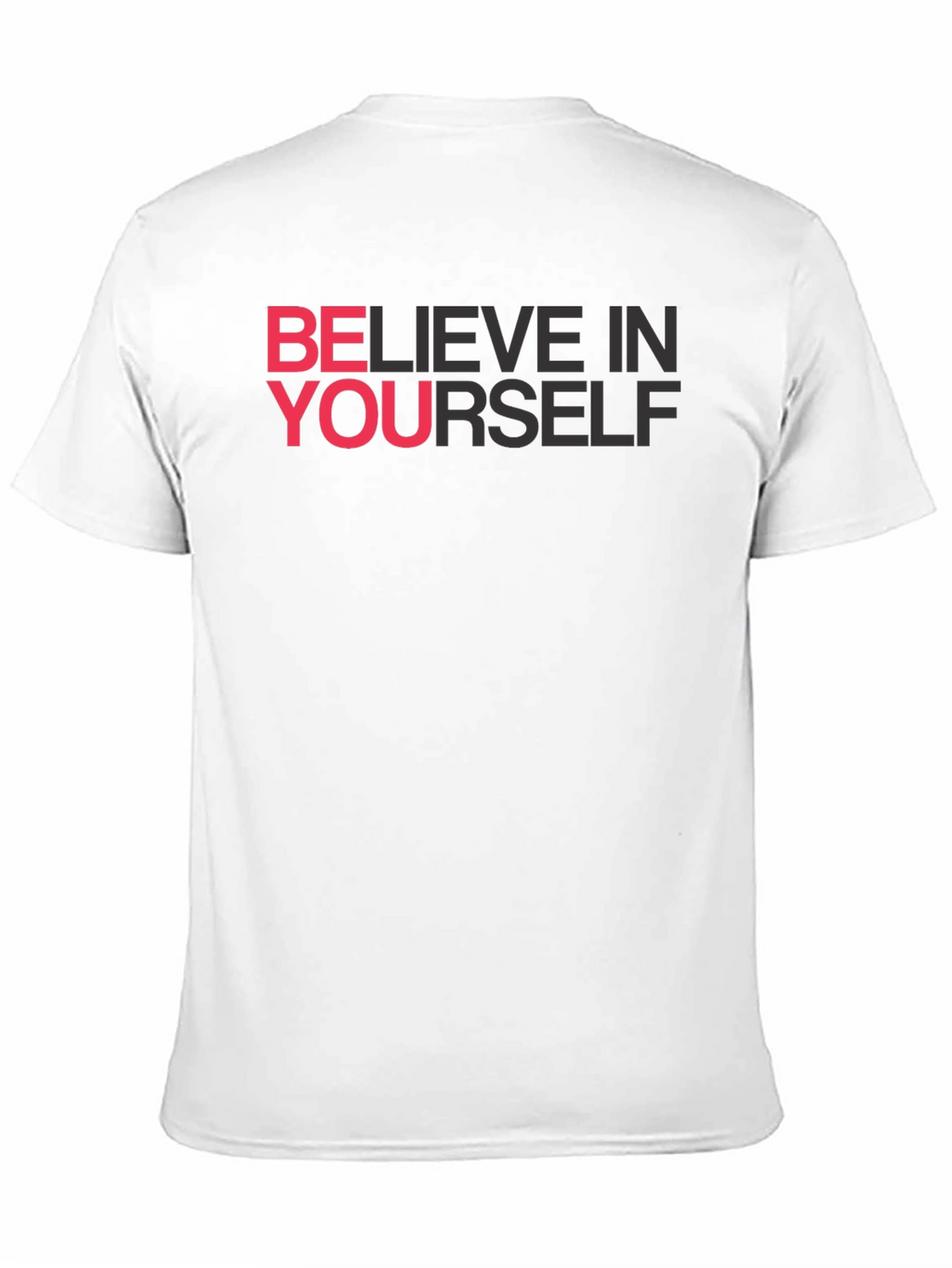 Believe In Yourself Graphic Tee - Black