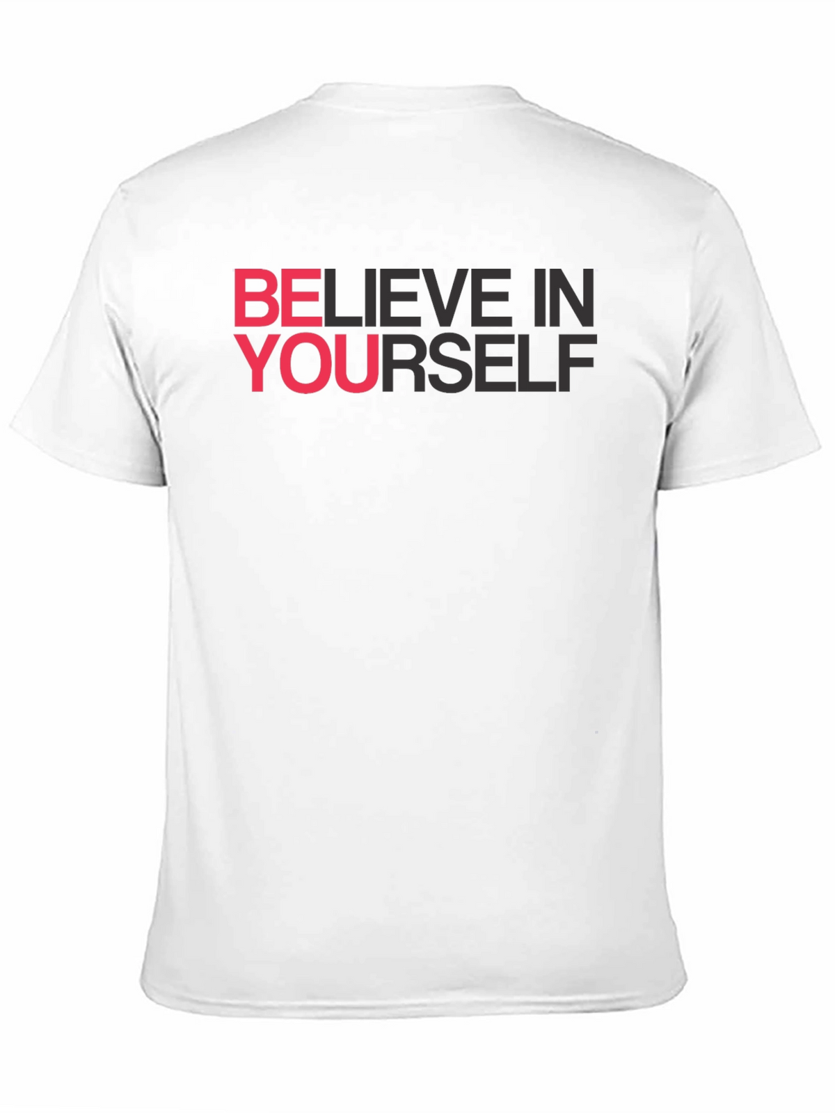 Believe In Yourself Graphic Tee - Black