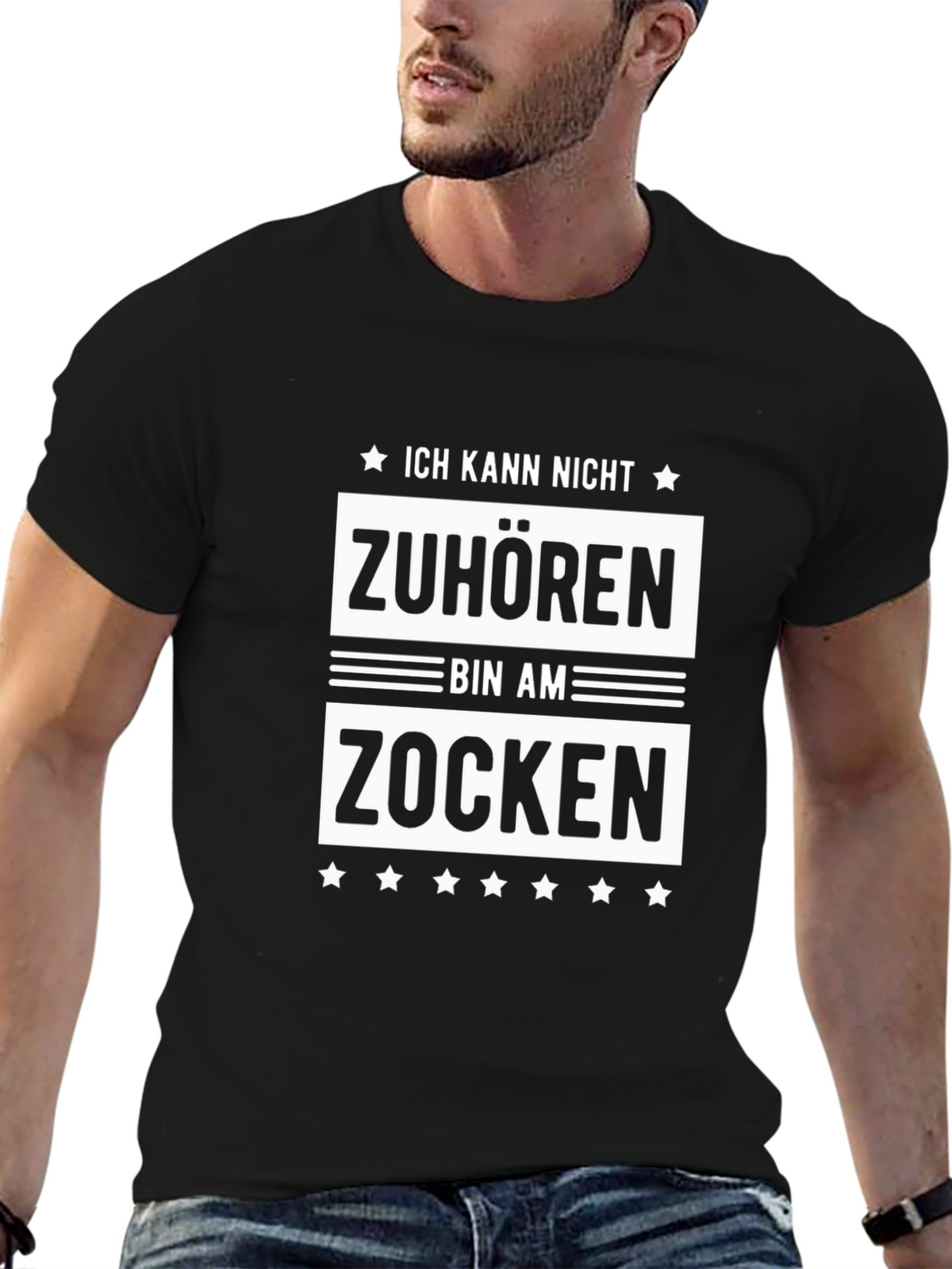 Ich Kann Nicht Zuhoren Bin Am Zocken T-Shirt