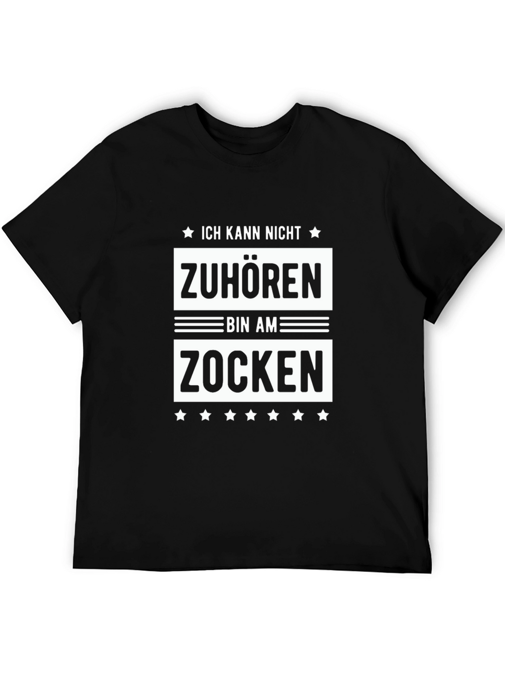 Ich Kann Nicht Zuhoren Bin Am Zocken T-Shirt