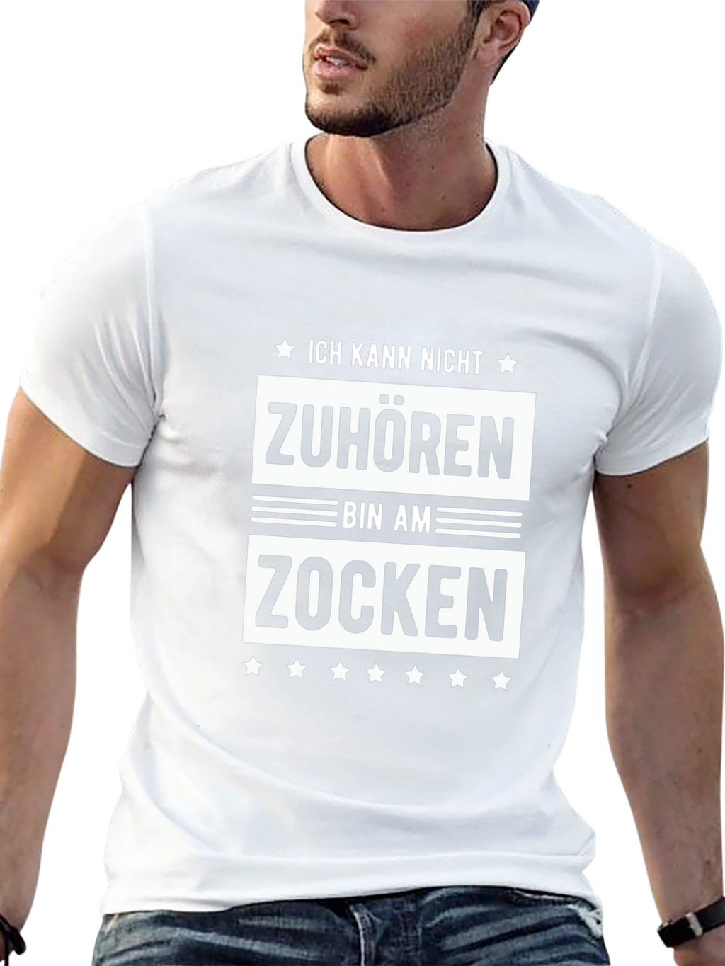 Ich Kann Nicht Zuhoren Bin Am Zocken T-Shirt