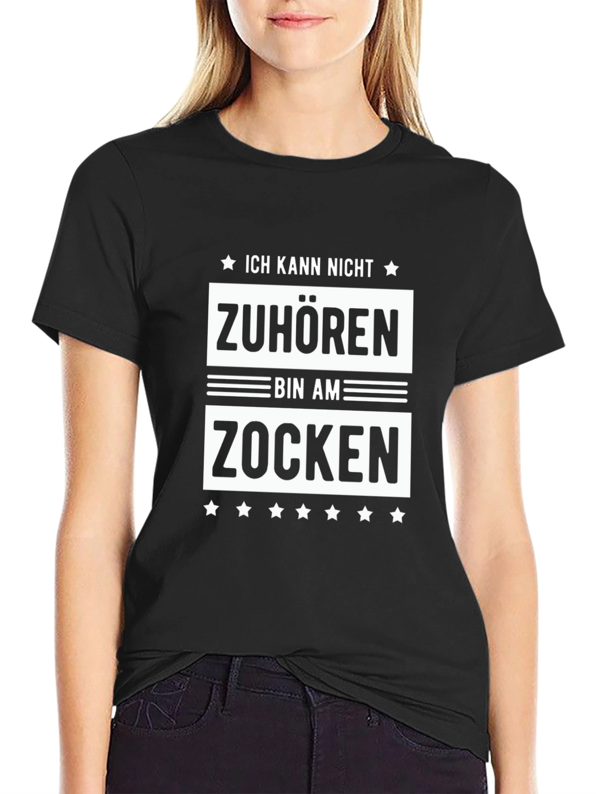 Ich Kann Nicht Zuhoren Bin Am Zocken T-Shirt