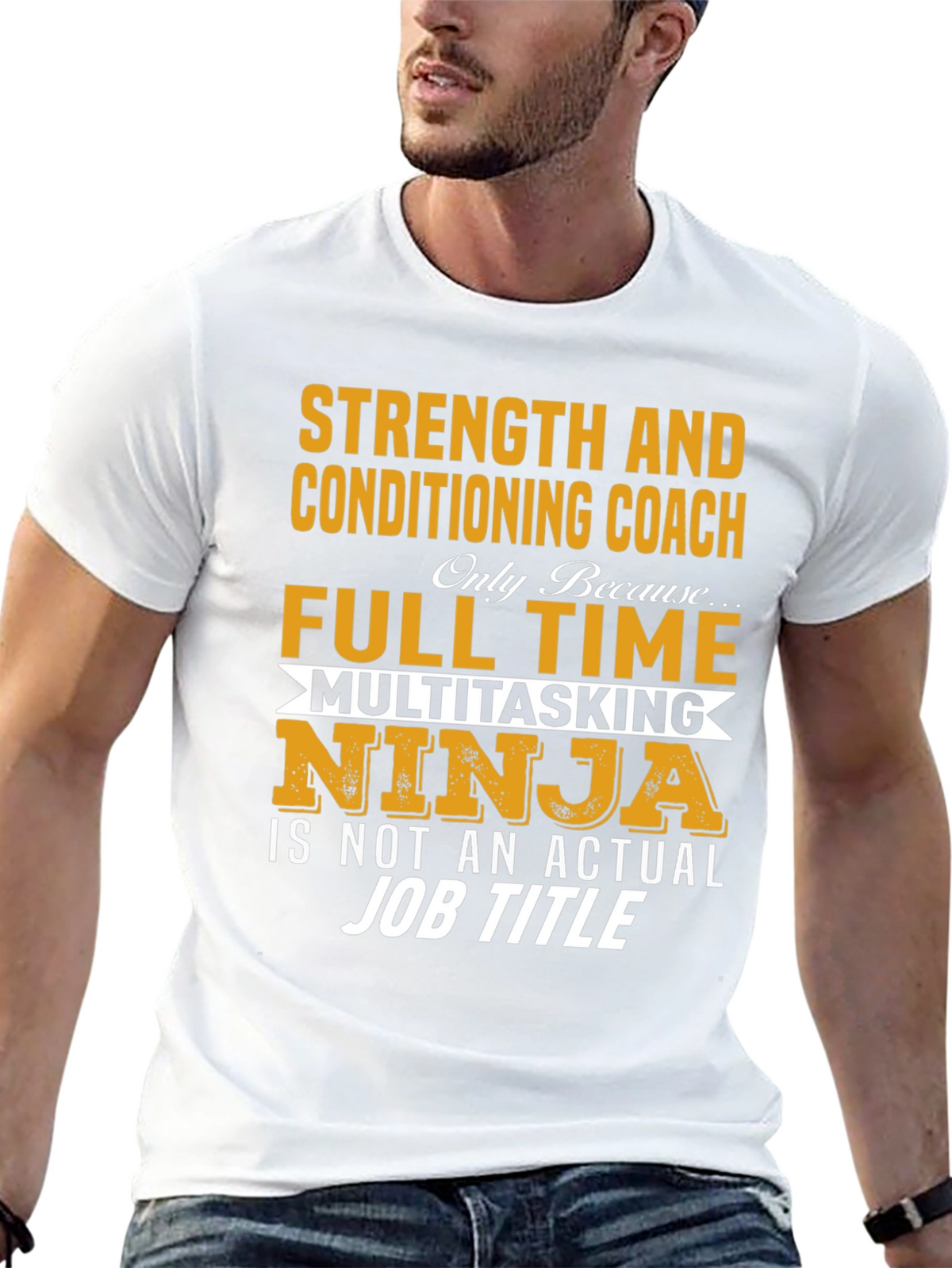 Strength & Conditioning Coach T-Shirt - Multitasking Ninja