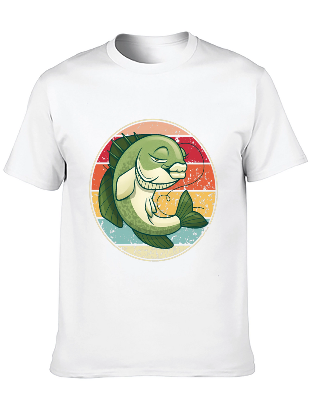 Retro Bass Fishing Graphic Tee