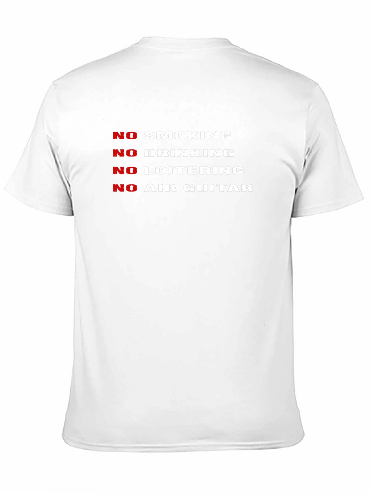 No Fun Allowed Black Graphic T-Shirt