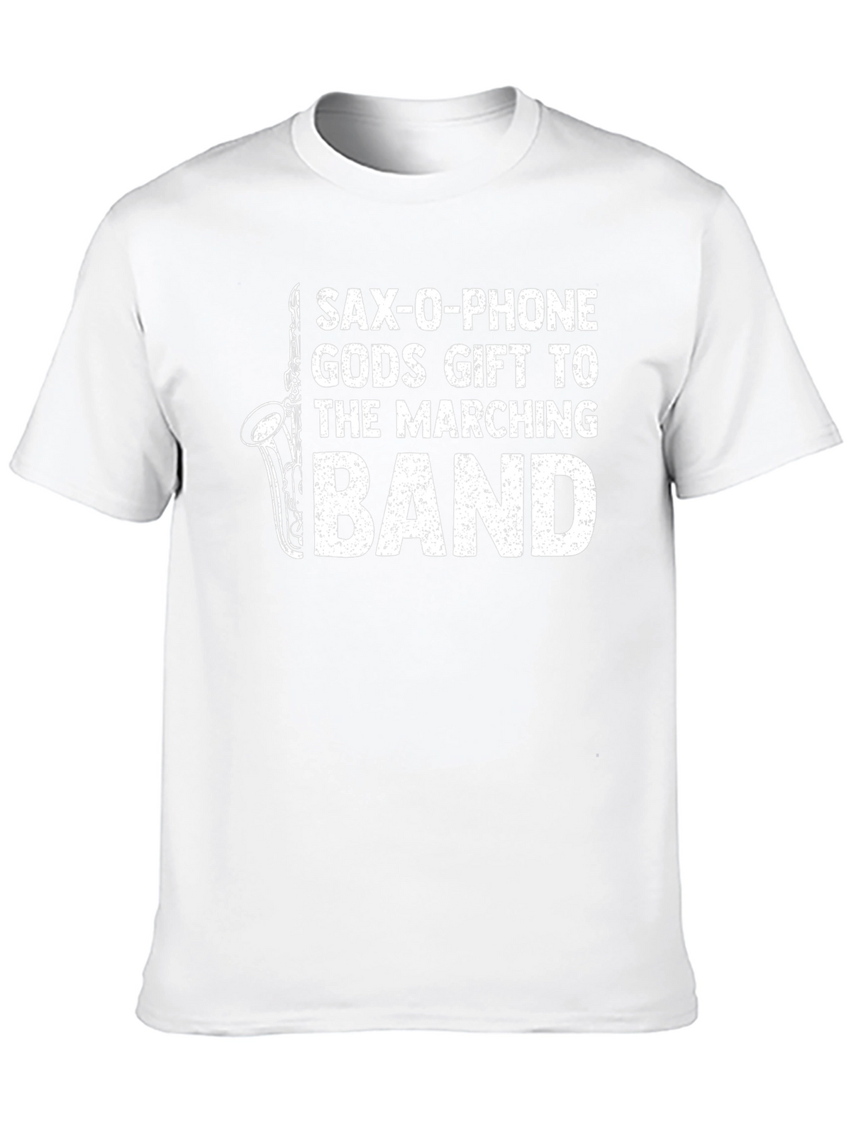 Saxophone Marching Band Graphic T-Shirt