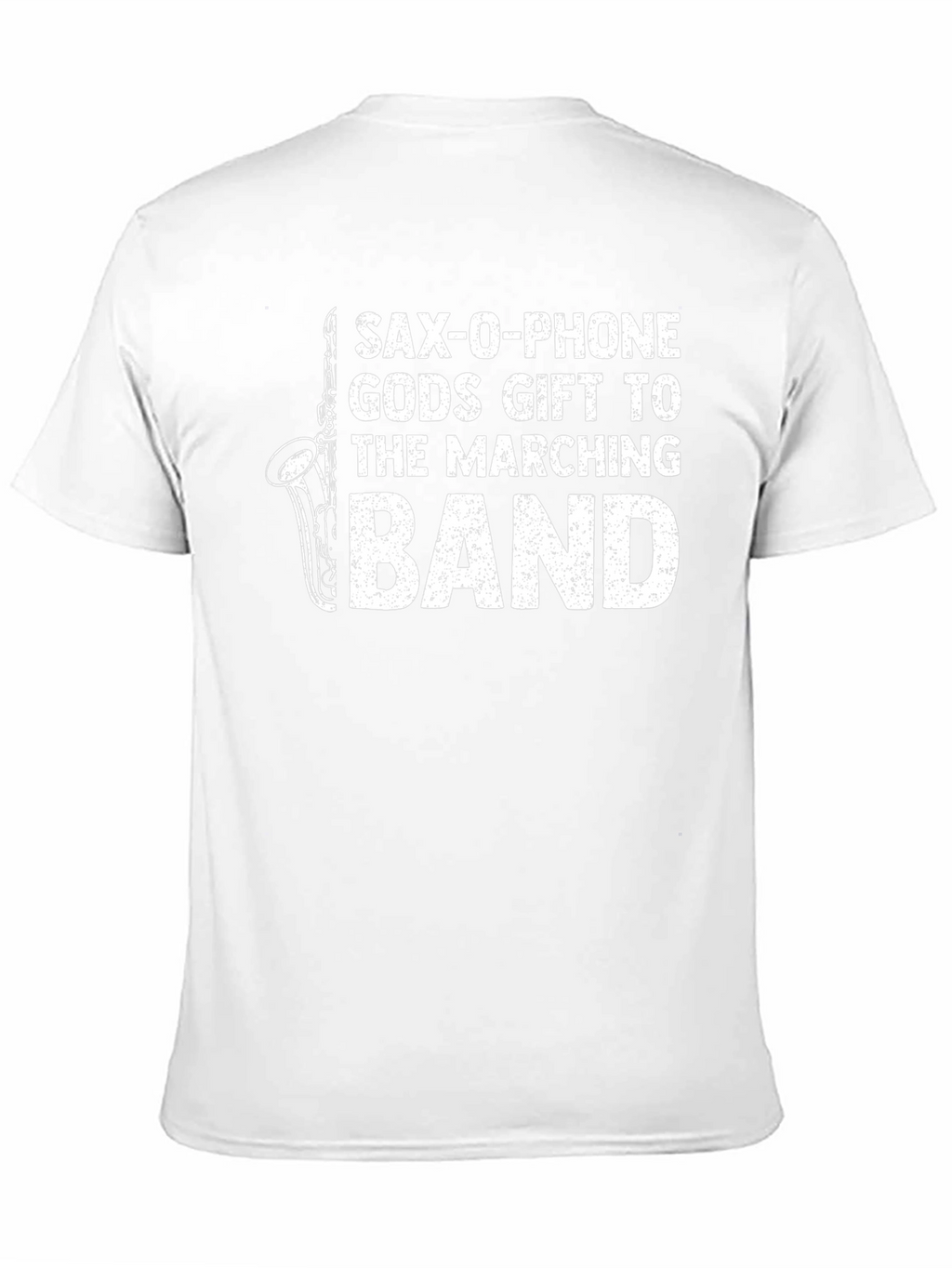 Saxophone Marching Band Graphic T-Shirt